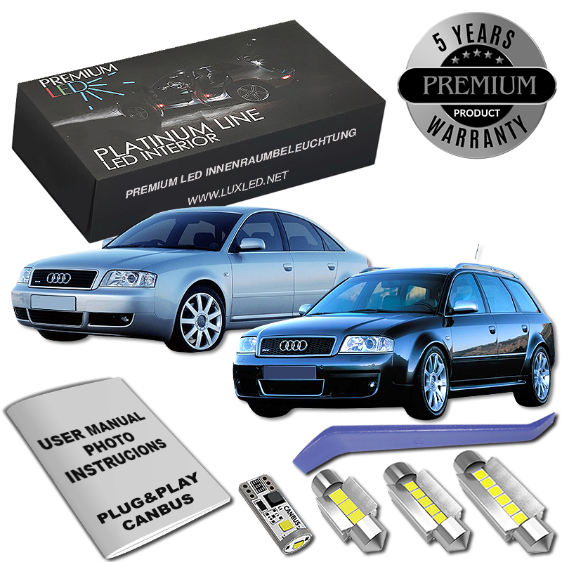 Audi A6 C5 LED Κιτ Εσωτερικού Φωτισμού