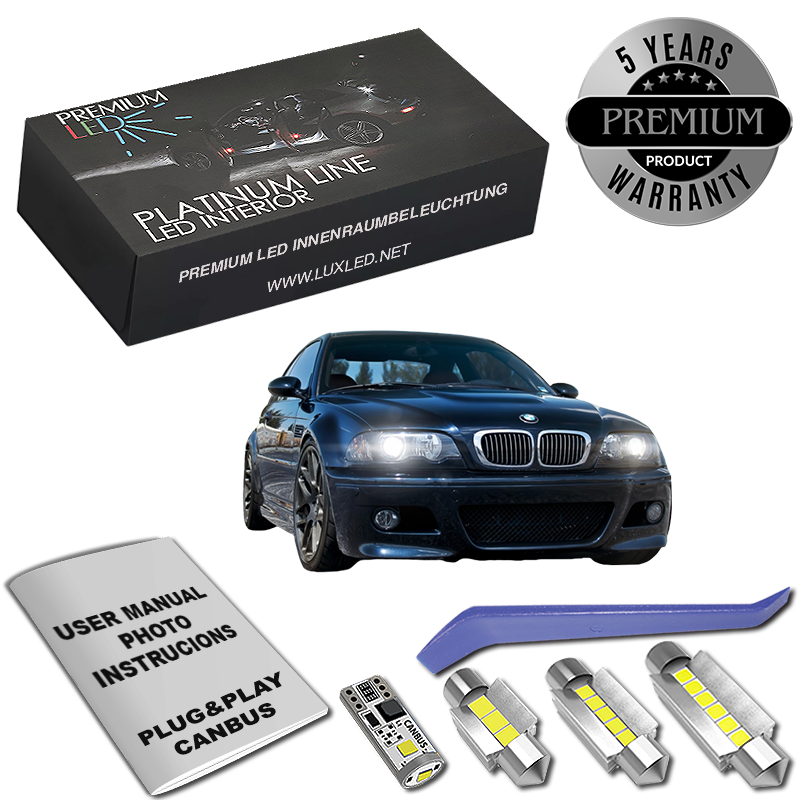 BMW E46 LED Κιτ Εσωτερικού Φωτισμού