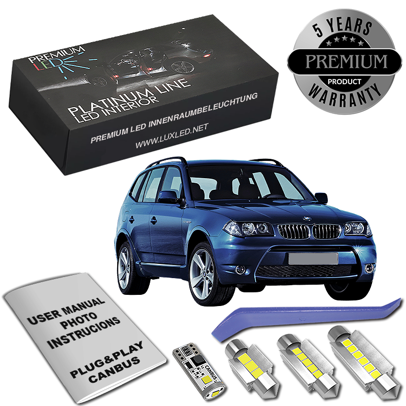 BMW X3 E83 LED Κιτ Εσωτερικού Φωτισμού