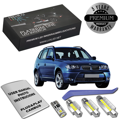 BMW X3 E83 LED Κιτ Εσωτερικού Φωτισμού