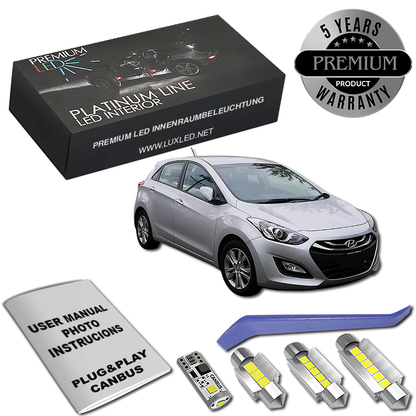 Κιτ εσωτερικού LED για Hyundai i30 GD hatchback