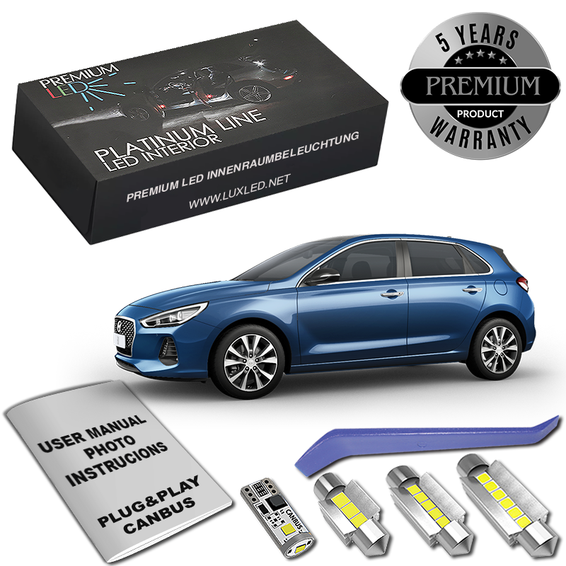 Κιτ εσωτερικού LED για Hyundai i30 PD hatchback