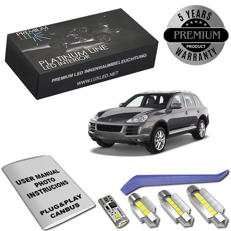 Porsche Cayenne 955 957 LED Κιτ Εσωτερικού Φωτισμού