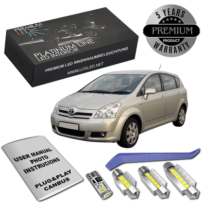 Κιτ εσωτερικού LED για Toyota Corolla Verso